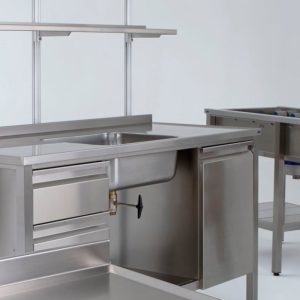 Stainless steel workbench